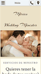 Mobile Screenshot of mexicoweddingminister.com